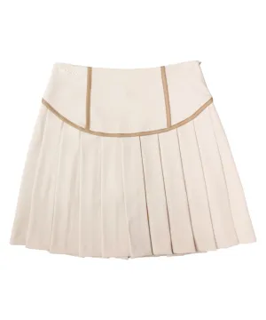 BENECIA 12 Jenny A Line Skirt - Beige
