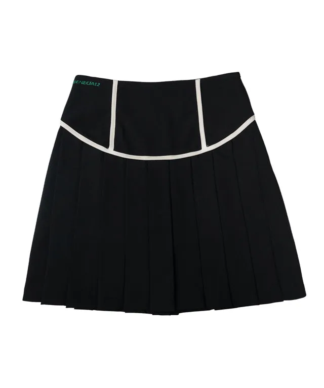 BENECIA 12 Jenny A Line Skirt - Black