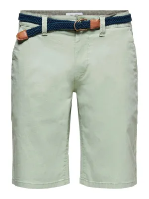 Bermudas de corte regular tipo chinos