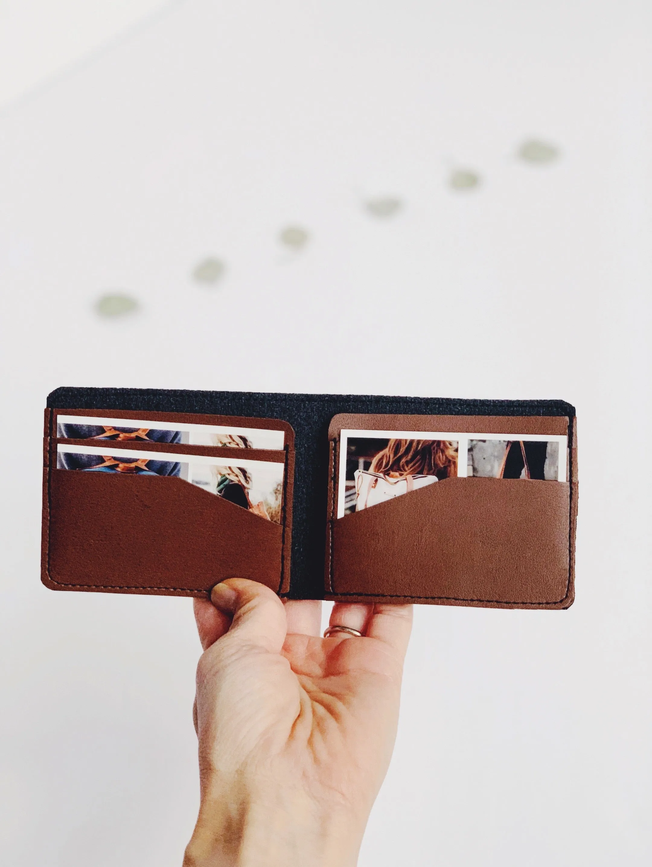 Bi Fold Premium Cactus Leather Wallet