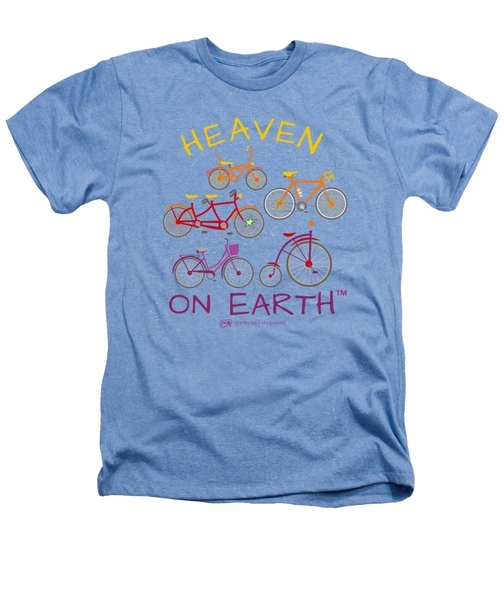 Bicycles Heaven On Earth - Heathers T-Shirt