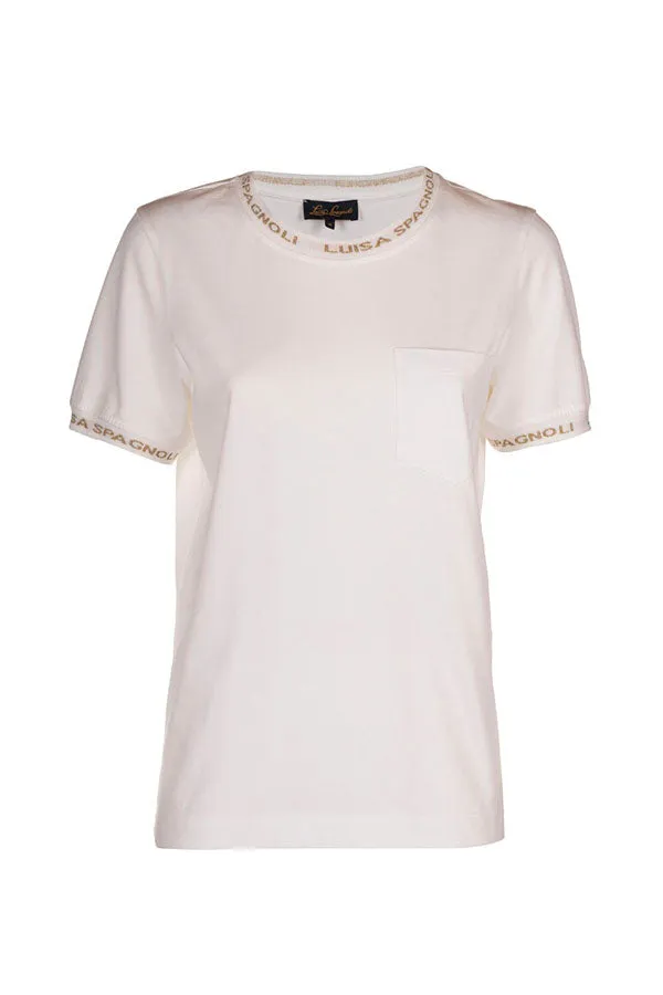 BIRRERIA OFF WHITE LS HEM T-SHIRT