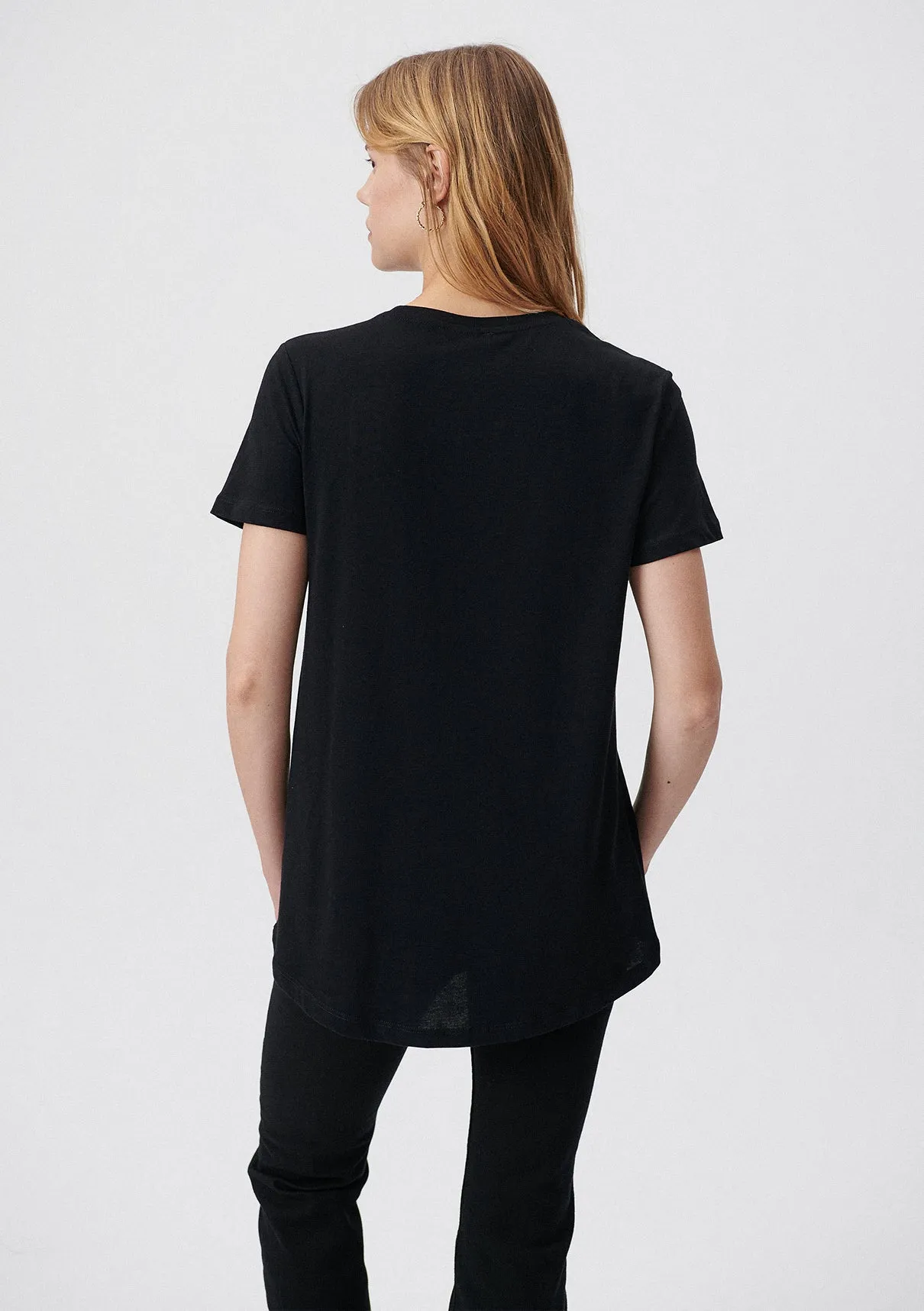 Black Basic T-Shirt