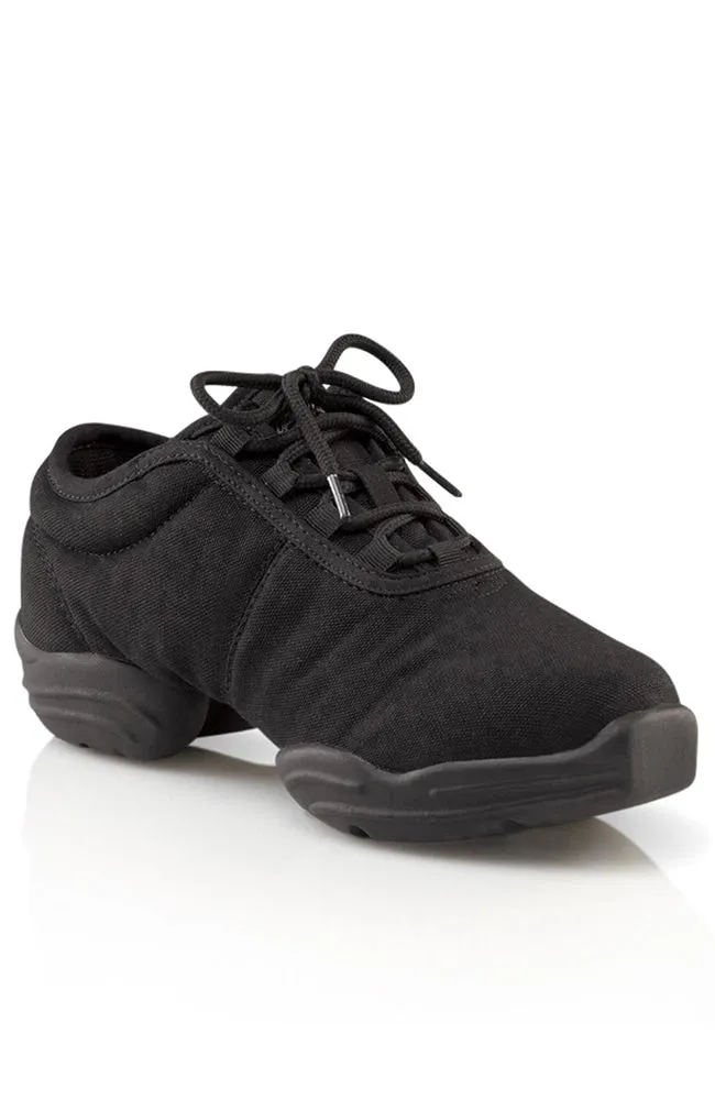 Black Canvas Dansneaker - Adult (Size 10.5 )