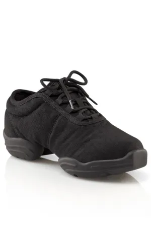Black Canvas Dansneaker - Adult (Size 10.5 )