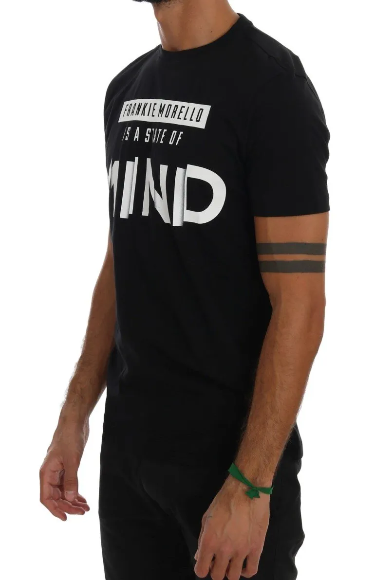 Black Cotton Gienah T-Shirt