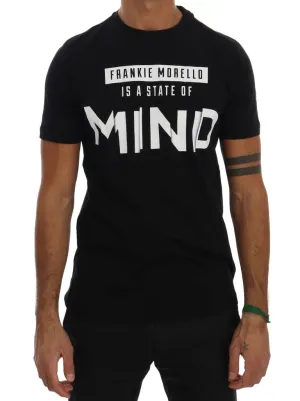 Black Cotton Gienah T-Shirt