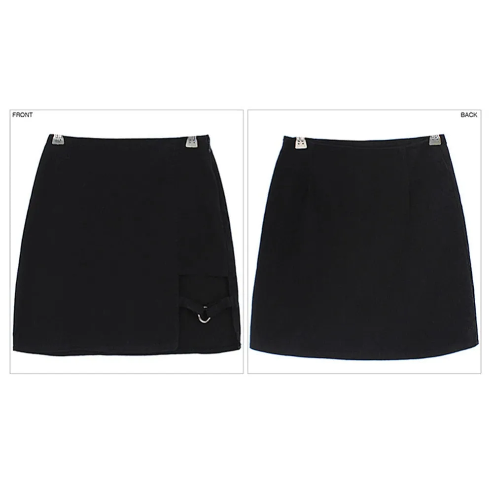Black Hip Skirts
