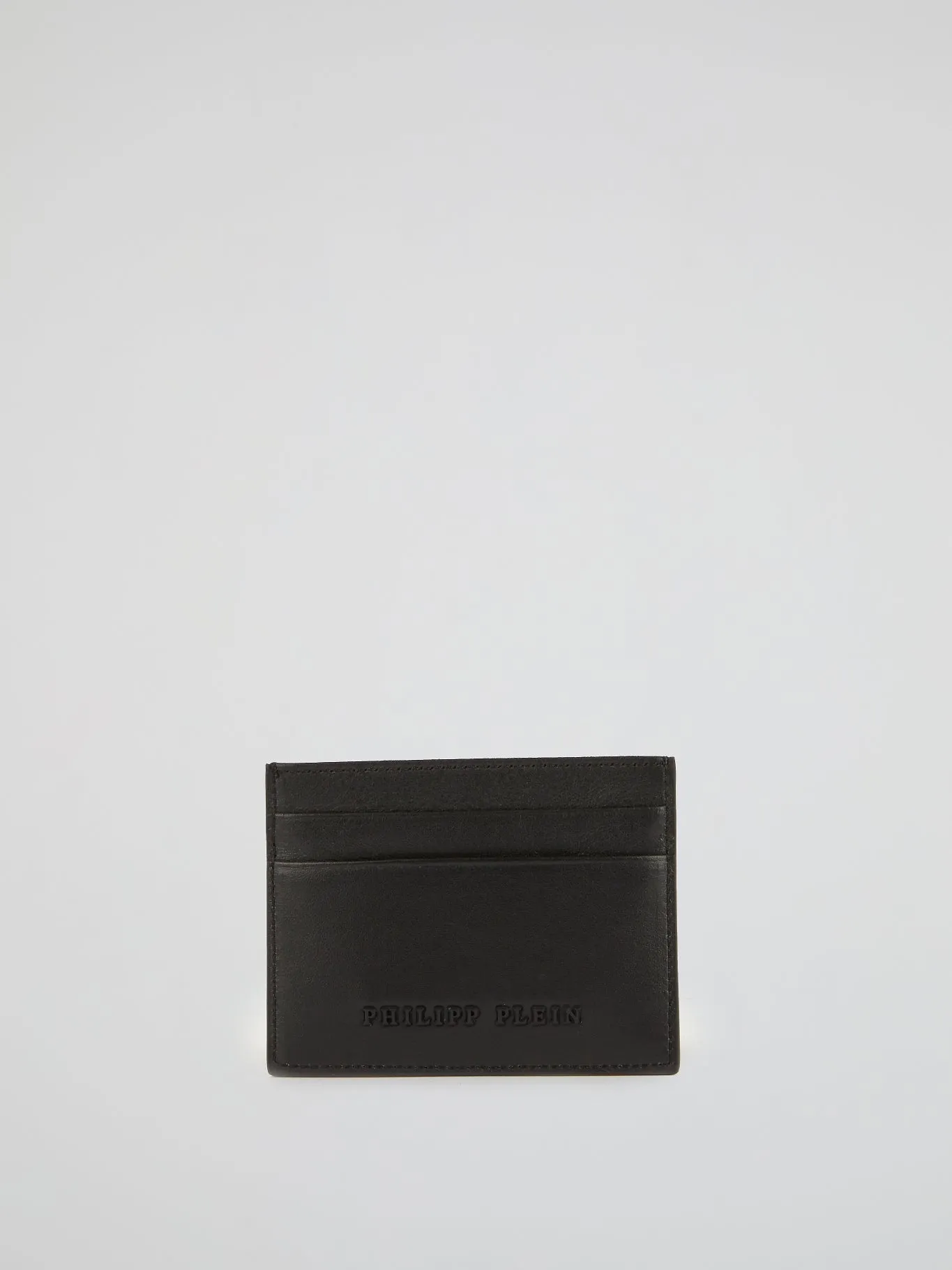 Black Spike Studded Card Holder