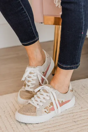 Blowfish Willa Sneakers- Cement/Cream/Camo