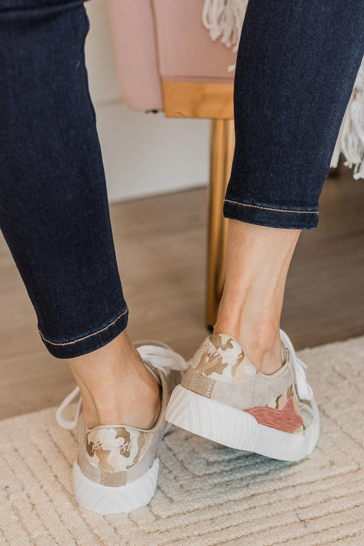 Blowfish Willa Sneakers- Cement/Cream/Camo
