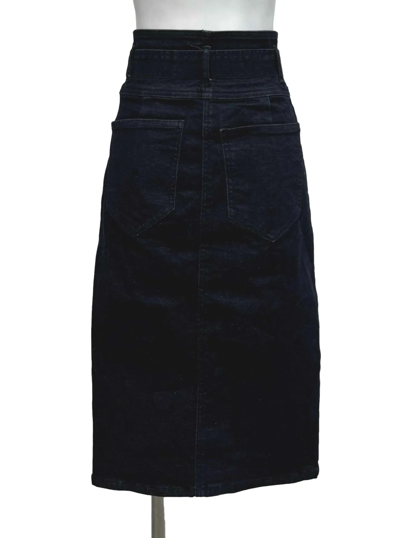 Blue Denim Sash Skirt