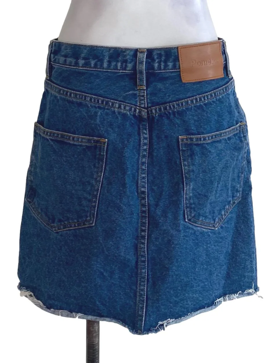 Blue Denim Skirt