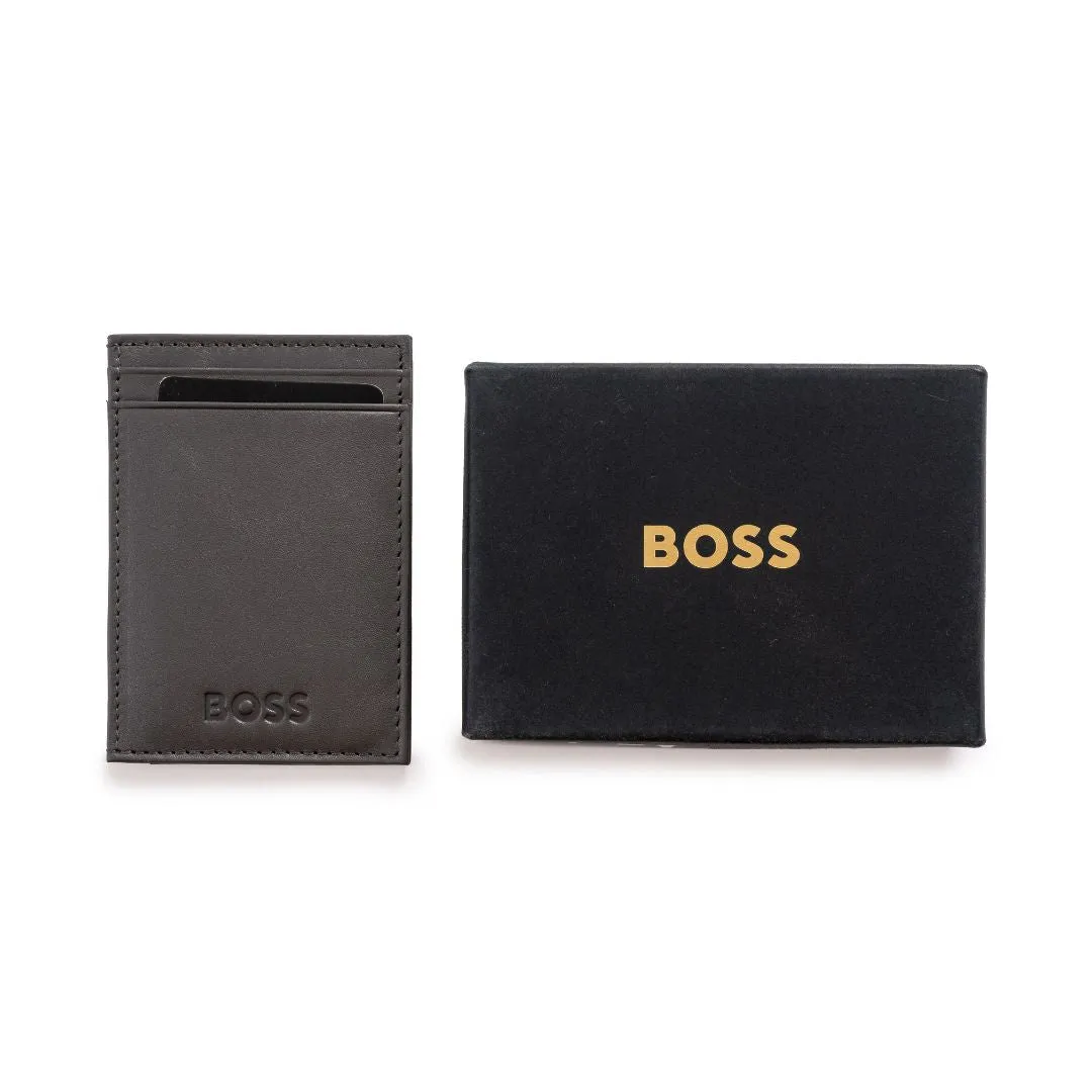 BOSS Slim Cardholder - GRY