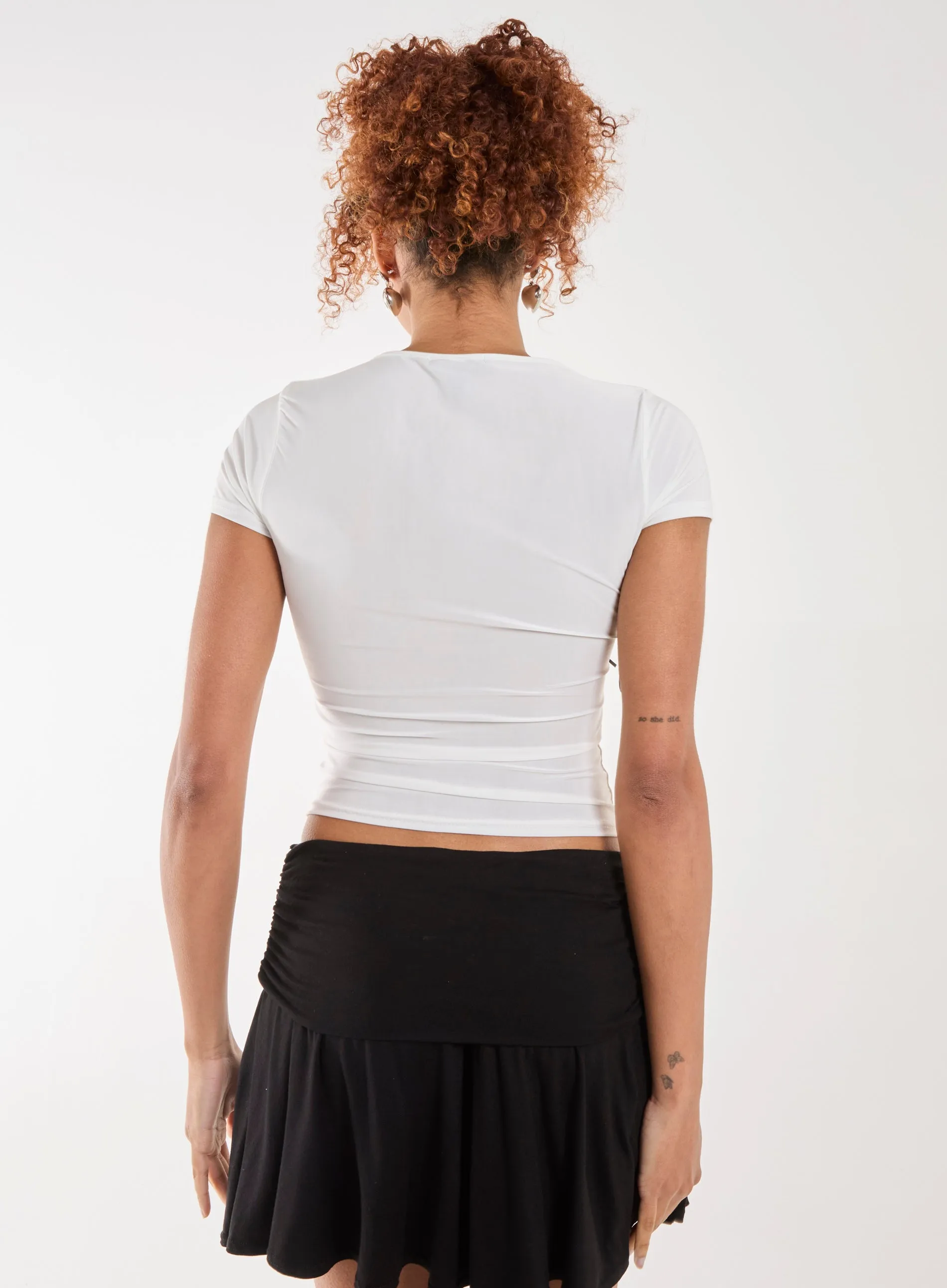 Bow Detail T-Shirt