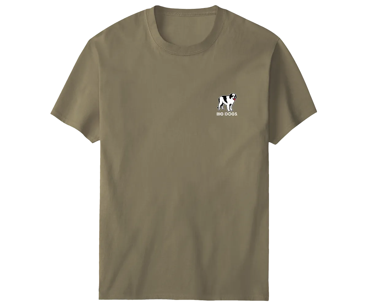 Box Logo Tan T-shirt
