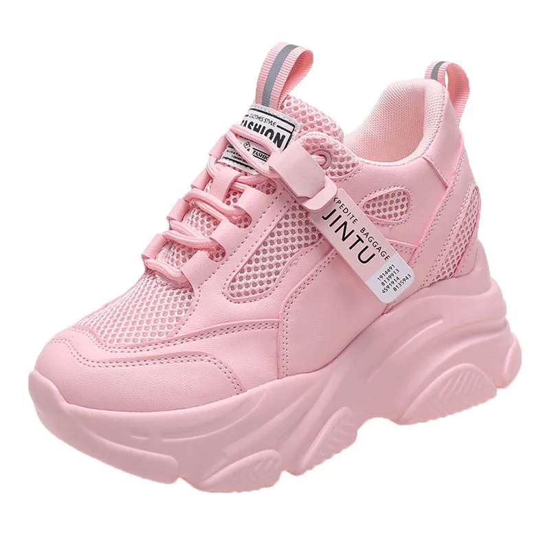 Brand Spring Breathable Mesh Sneakers Hidden