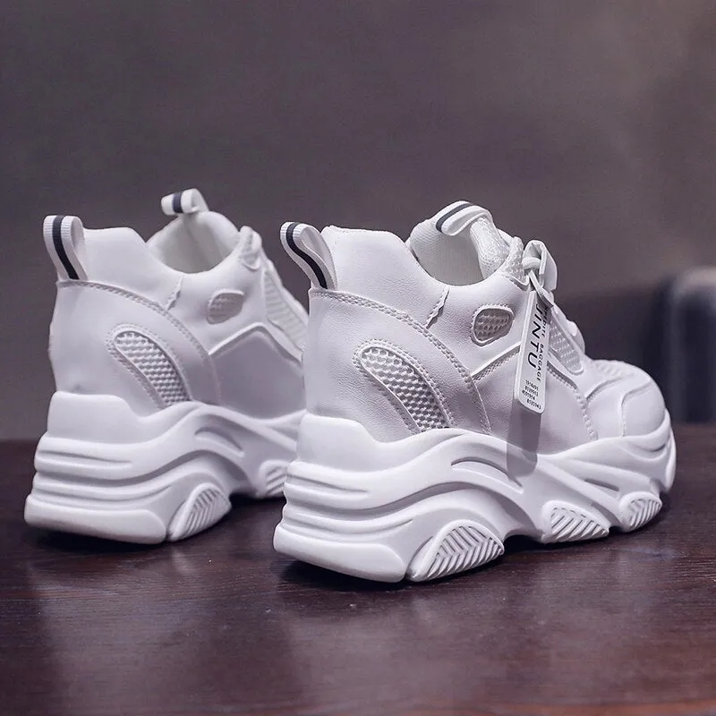 Brand Spring Breathable Mesh Sneakers Hidden
