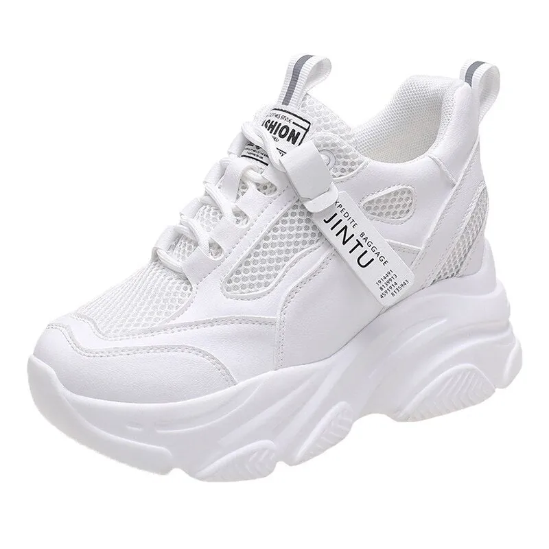 Brand Spring Breathable Mesh Sneakers Hidden