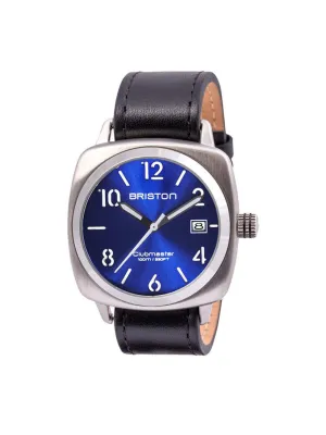 Briston Clubmaster Classic Steel HMS Blue Sunray Dial 40mm