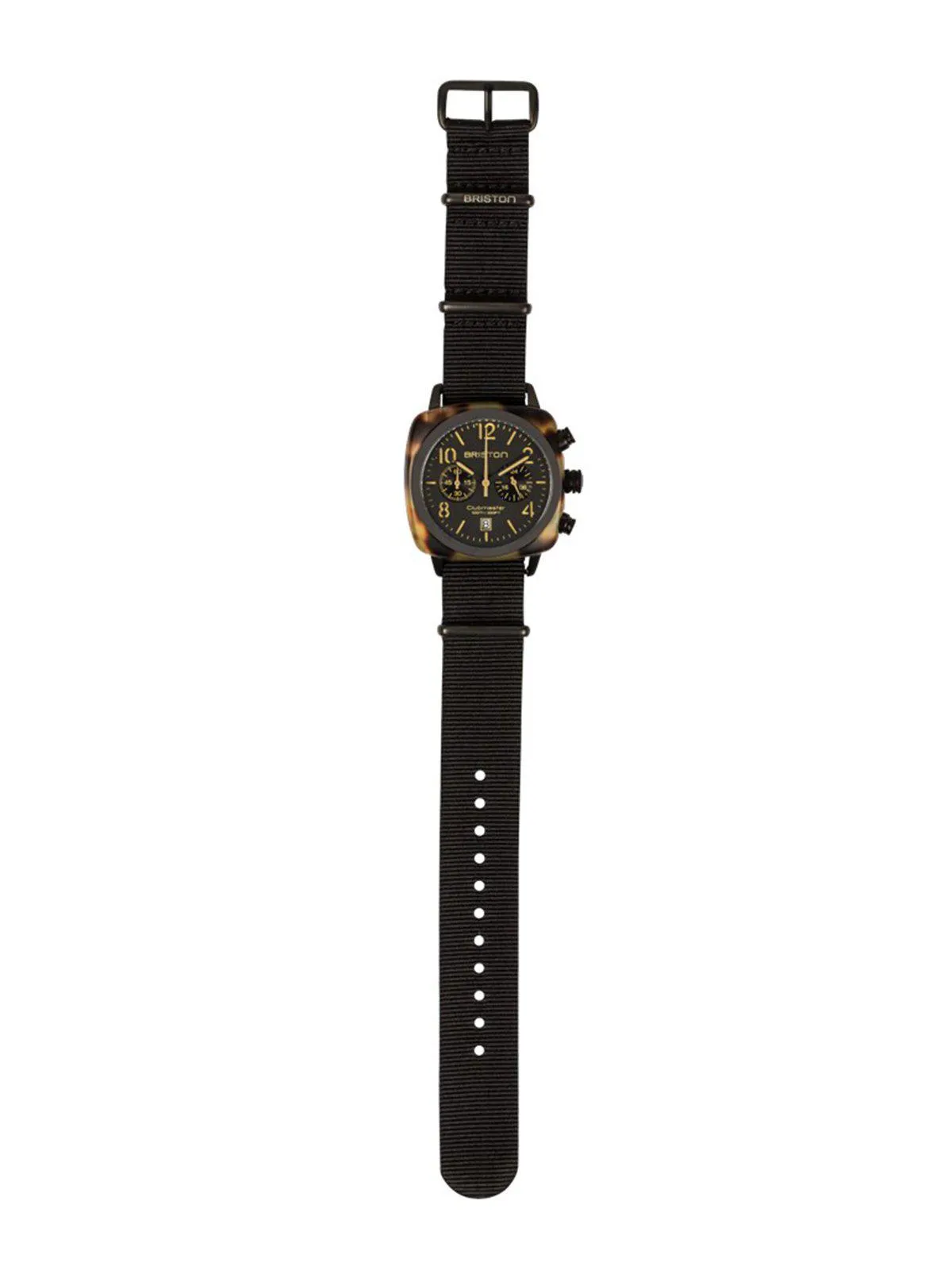 Briston Nato Strap Black PVD 20mm