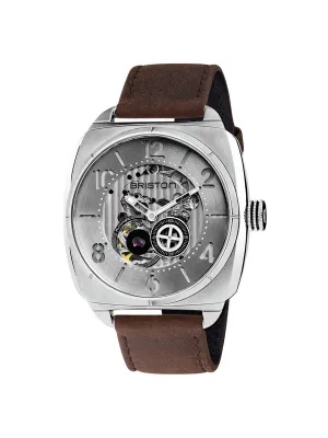 Briston Streamliner Skeleton Automatic Steel HMS White 42mm