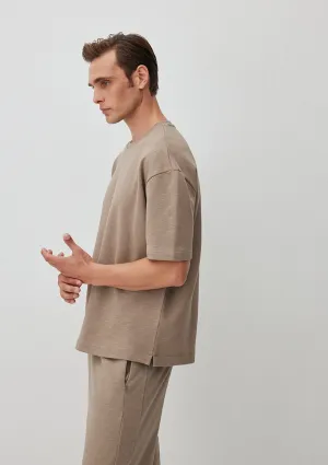 Brown Basic T-Shirt