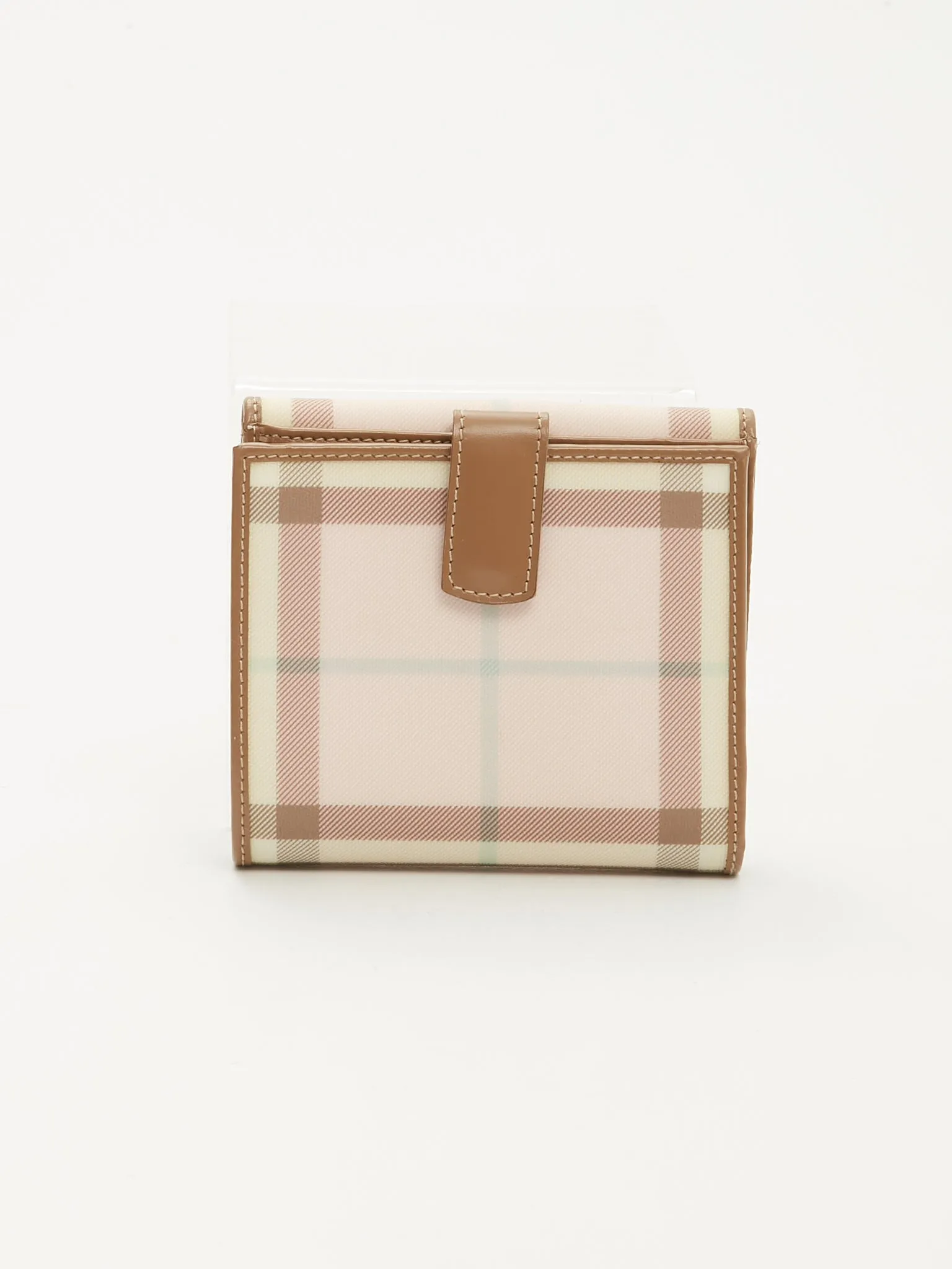 Burberry Pink Nova Check Wallet
