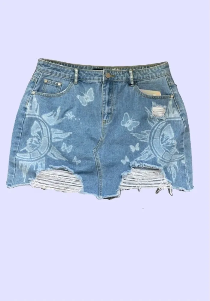 Butterfly Sun Skirt