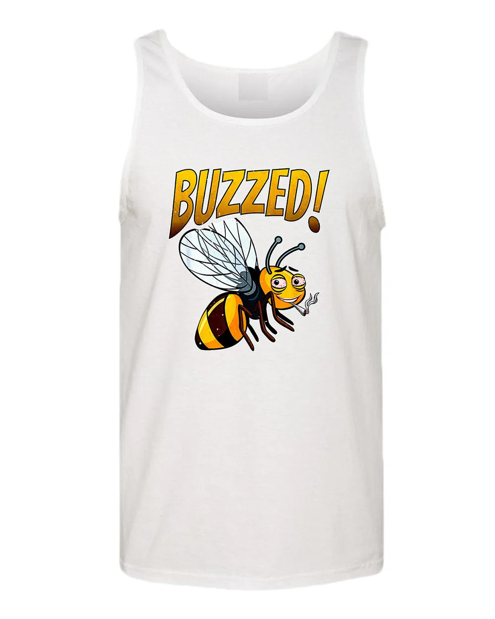 Buzzed tank top, funny smoke tank top
