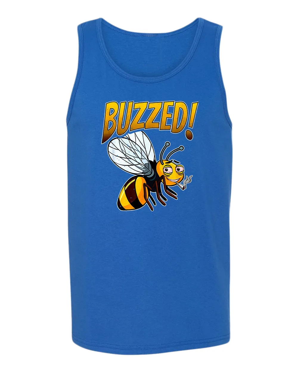 Buzzed tank top, funny smoke tank top