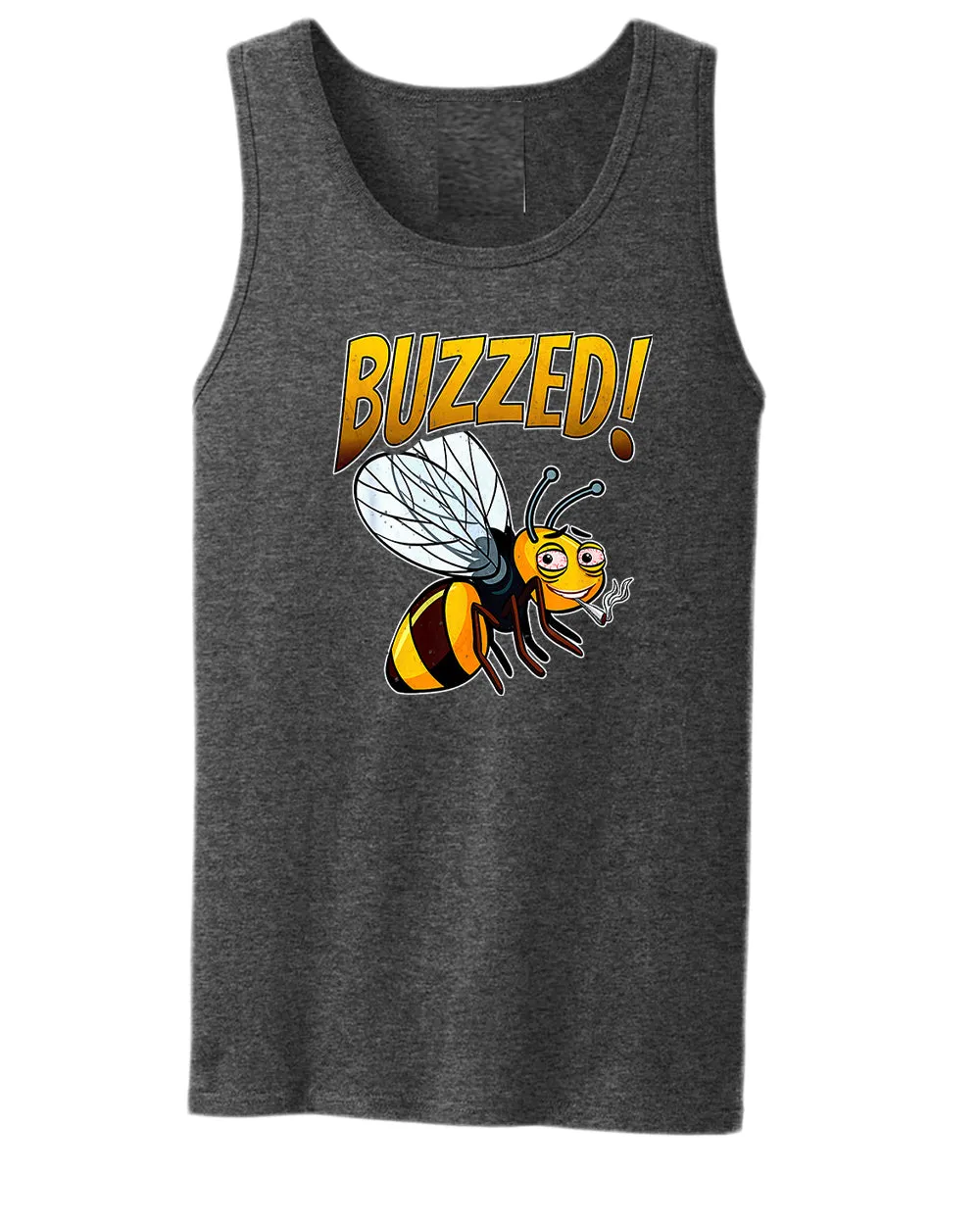 Buzzed tank top, funny smoke tank top
