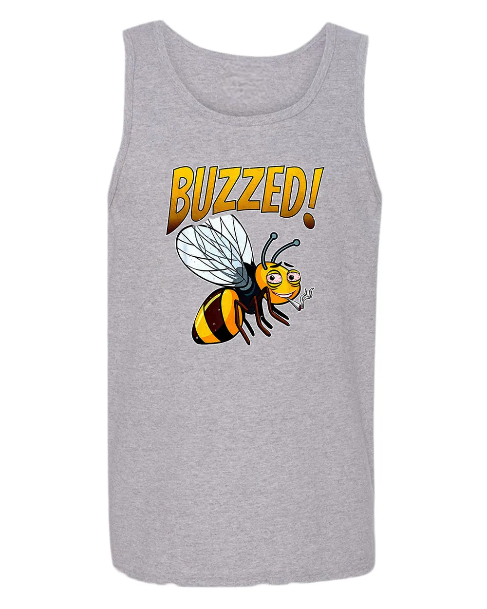 Buzzed tank top, funny smoke tank top