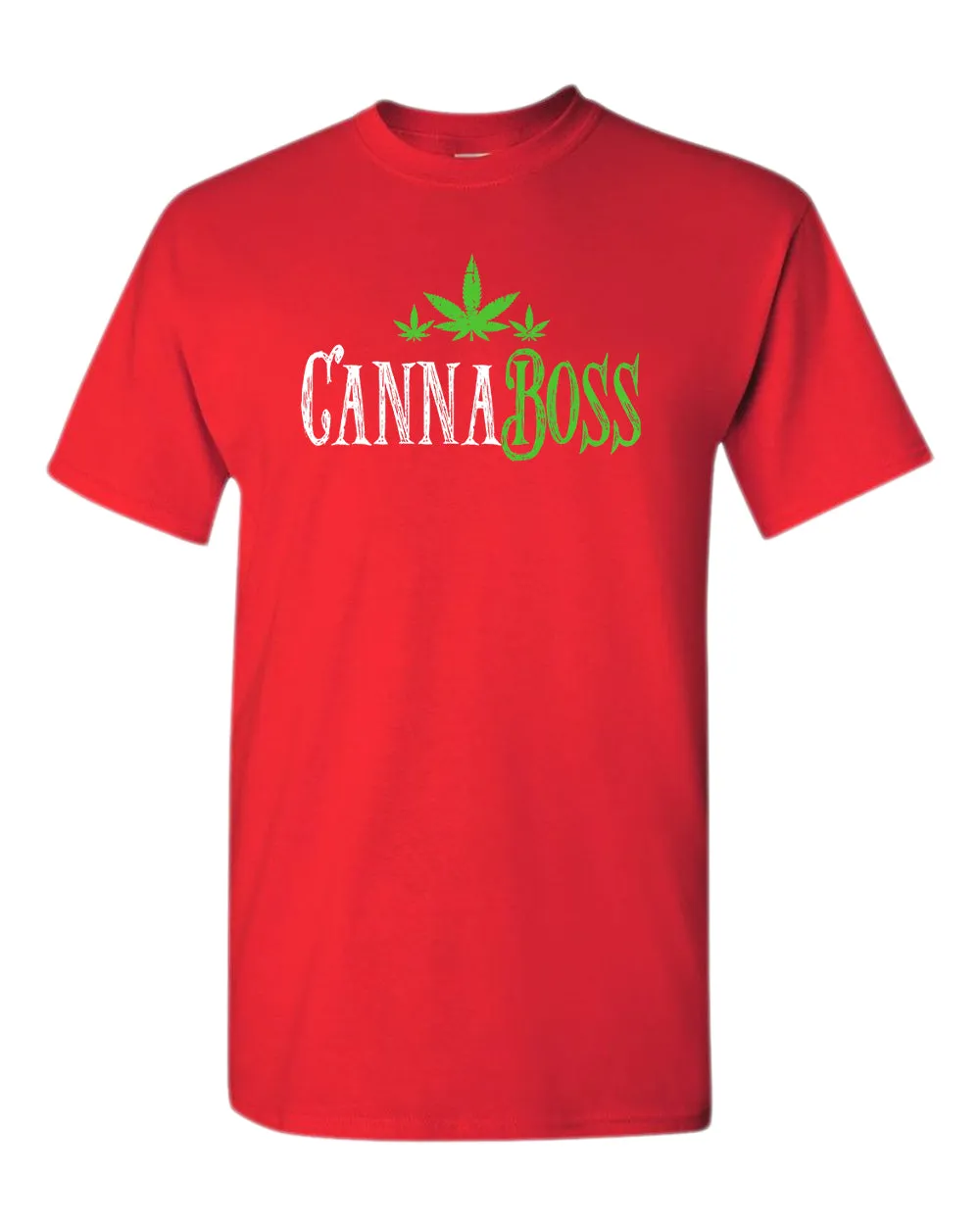 Cannaboss T-shirt funny smoke leaf t-shirt