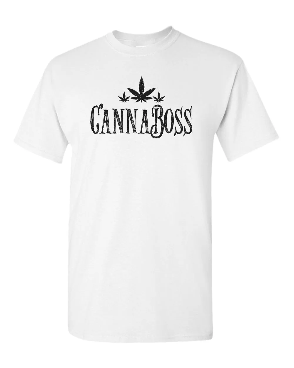 Cannaboss T-shirt funny smoke leaf t-shirt