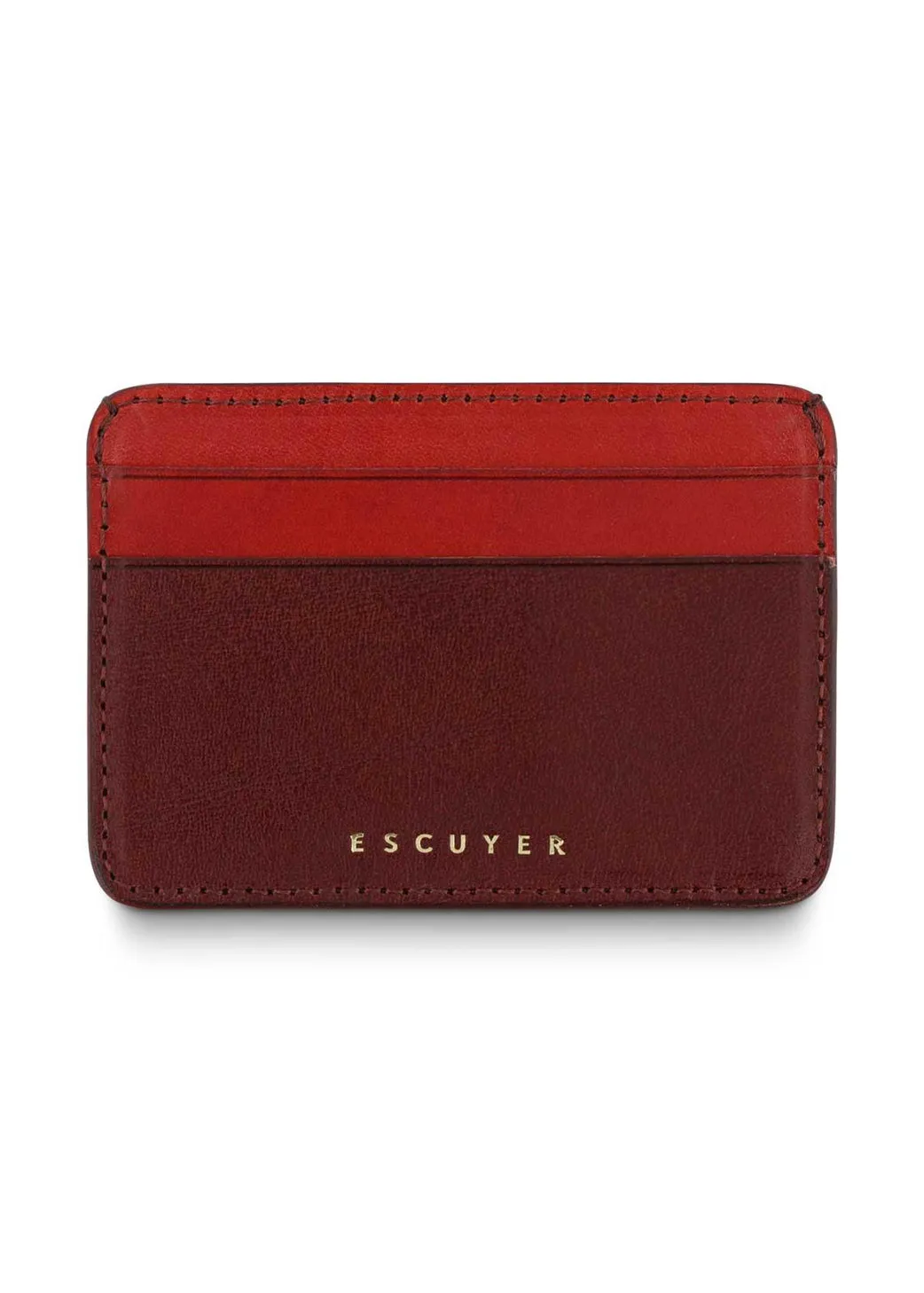Cardholder, Burgundy & Red