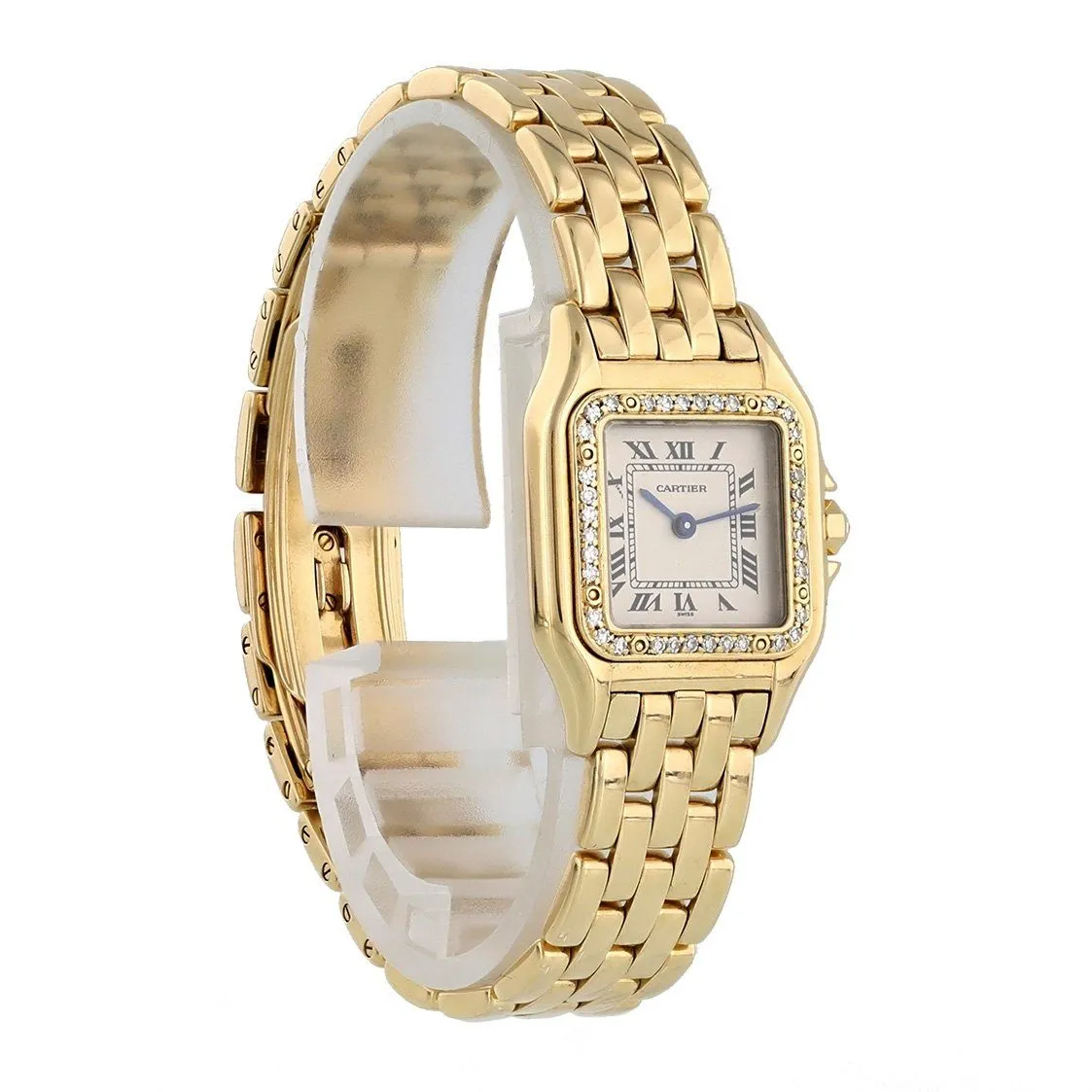 Cartier Panthere 1280  Yellow Gold Ladies Watch