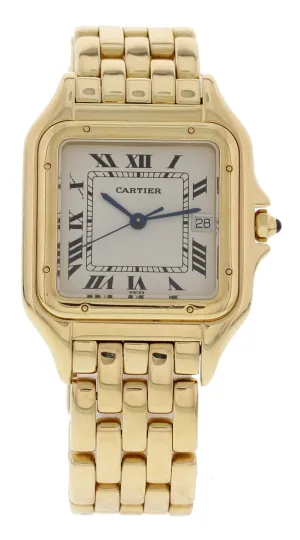 Cartier Panthere Large W25014B9 18K Yellow Gold Watch