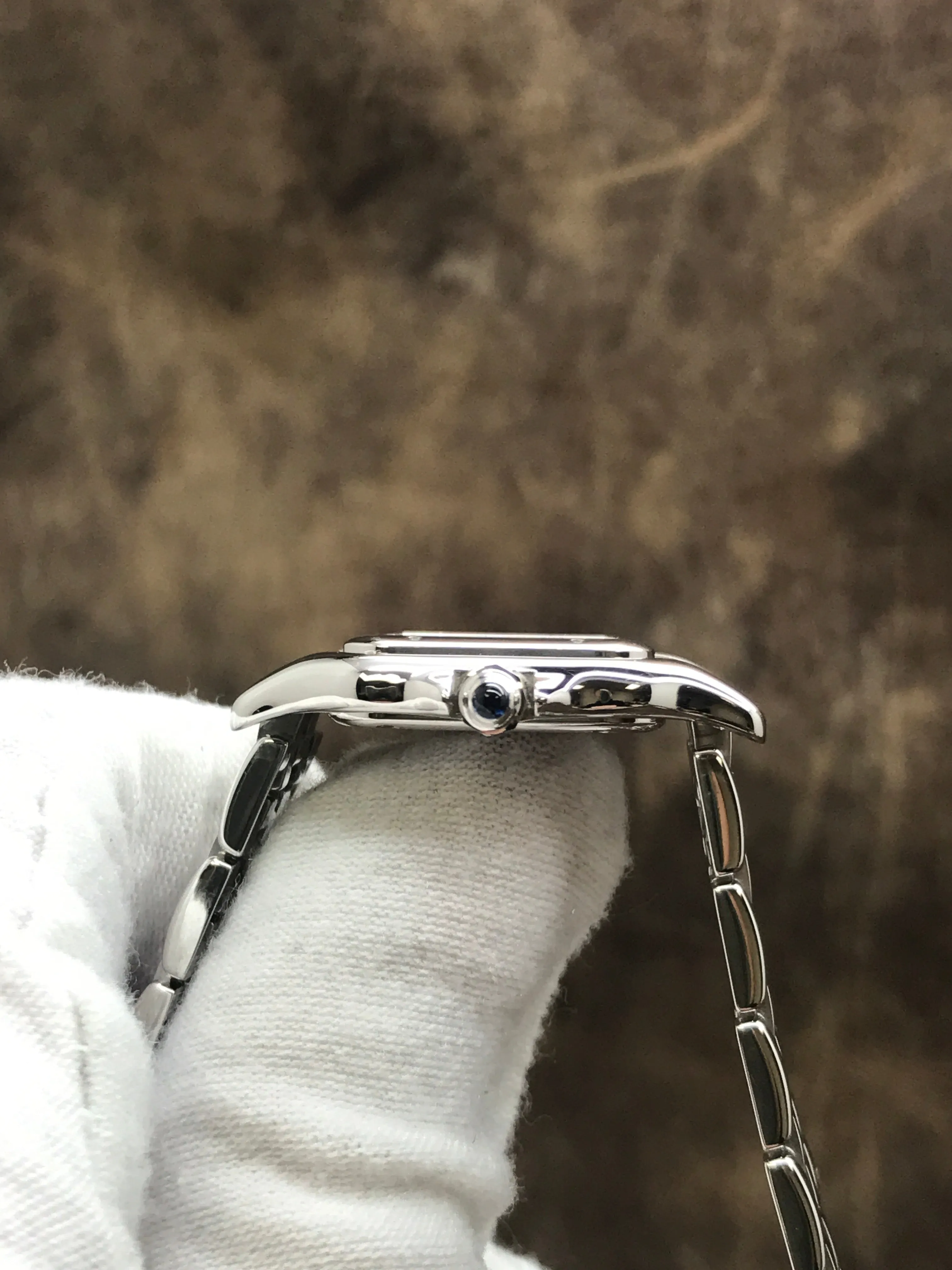 Cartier Panthere Panther 1660 White Dial Quartz Women's Watch