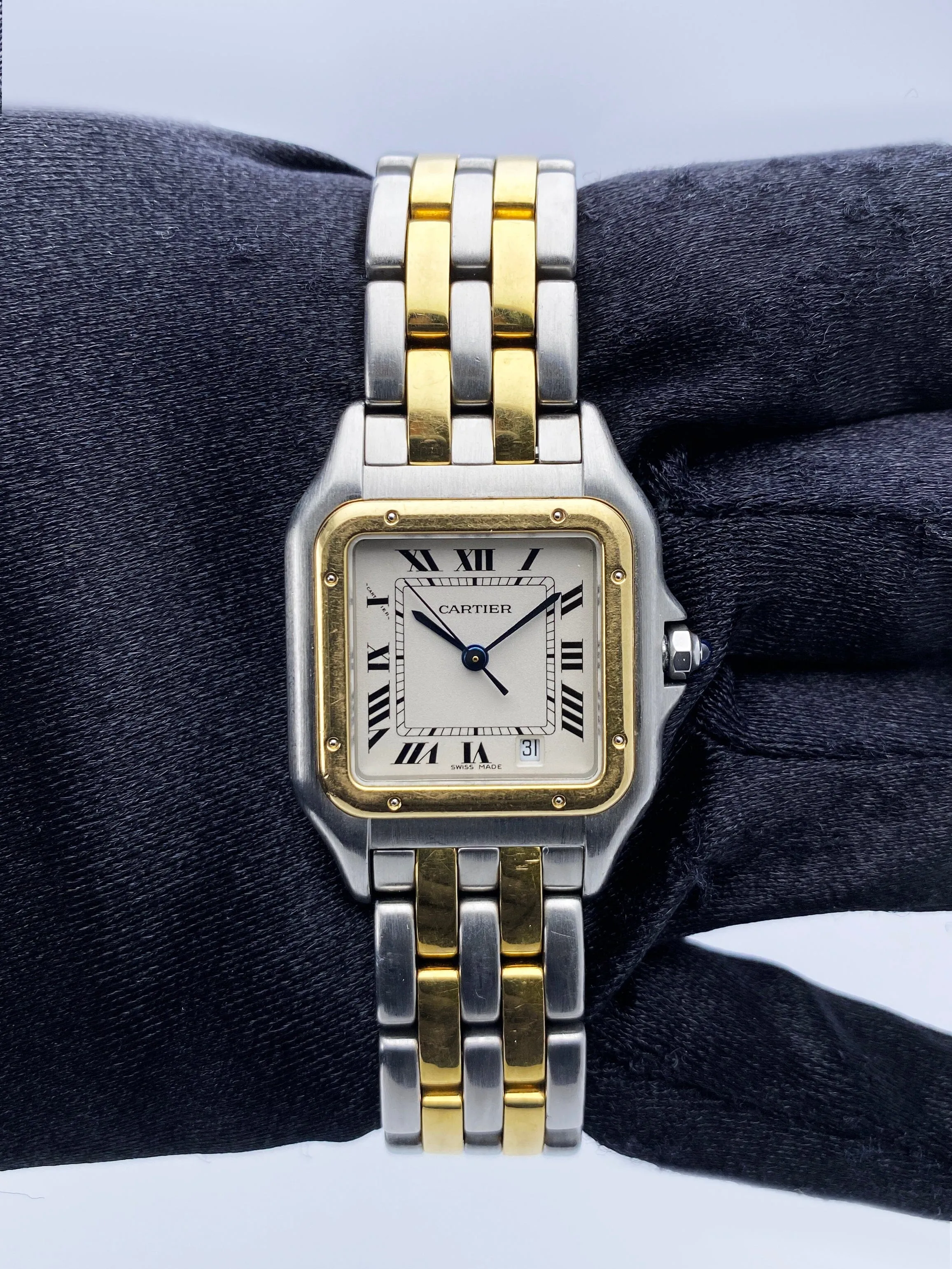 Cartier Panthere Two-Row Midsize Ladies Watch