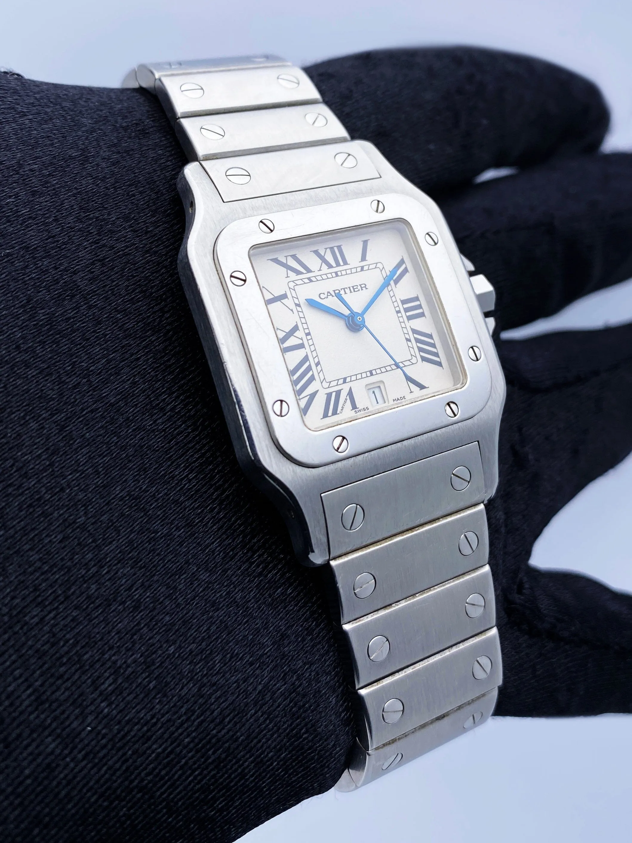 Cartier Santos Galbee W20060D6 Stainless Steel Watch