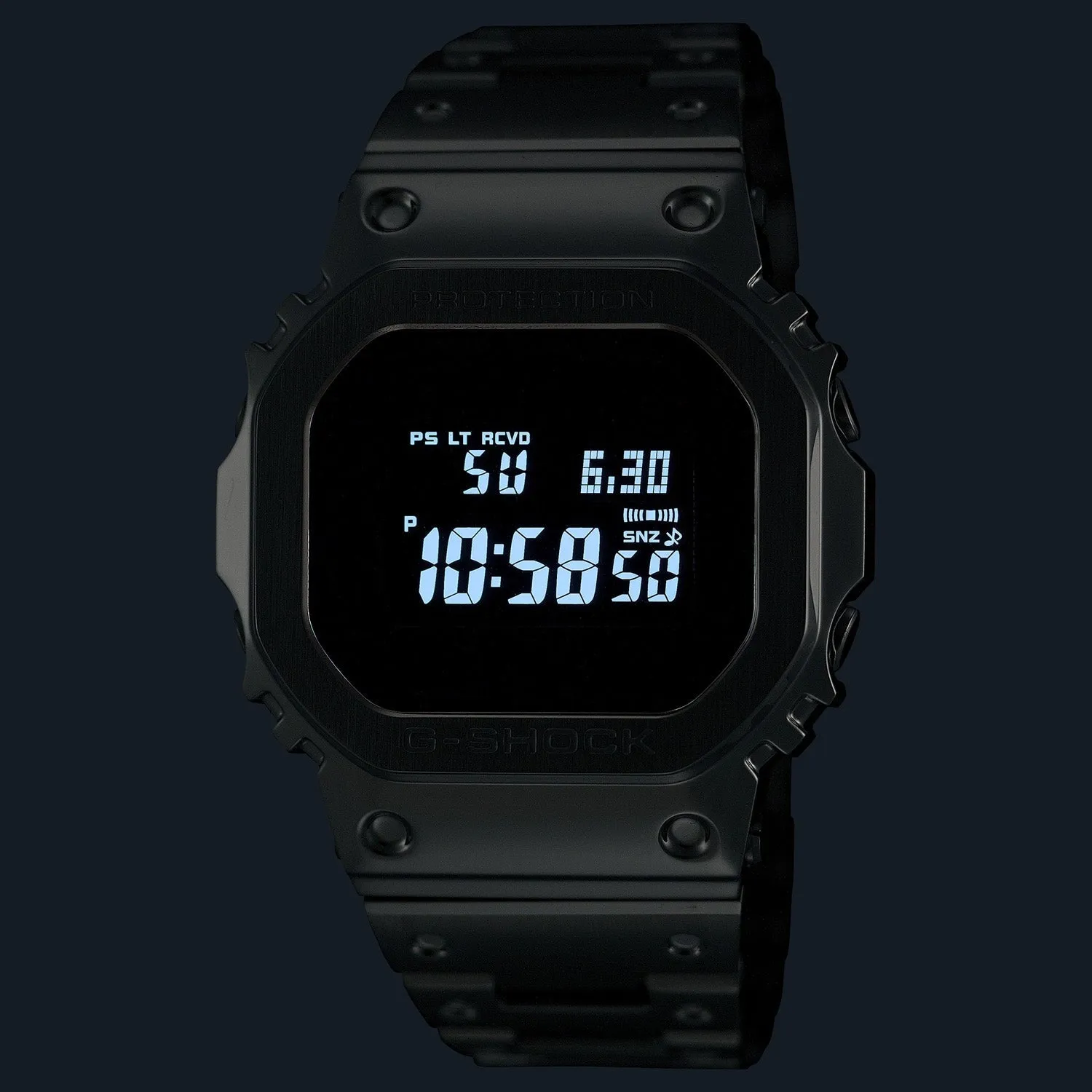 Casio G-Shock 5000 Full Metal Silver GMWB5000D-2