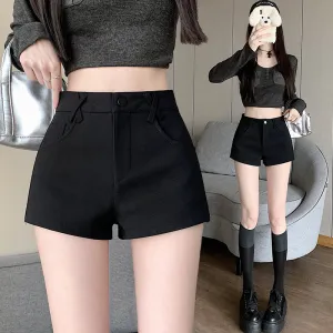 Chic High-Waisted Skinny Chino Shorts for a Casual Summer Look