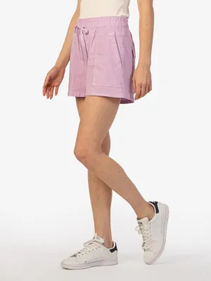 CHRISTINA-SHORT W/DRWCRD & PORKCHOP PKTS - LAVENDER