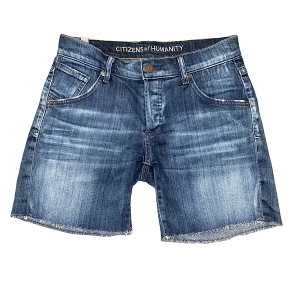 Citizens of Humanity Skyler Button Fly Jean Shorts 24