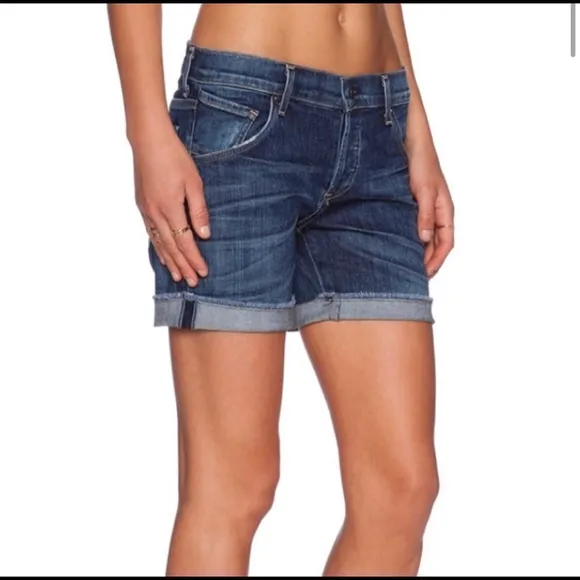 Citizens of Humanity Skyler Button Fly Jean Shorts 24
