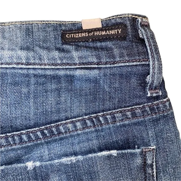 Citizens of Humanity Skyler Button Fly Jean Shorts 24