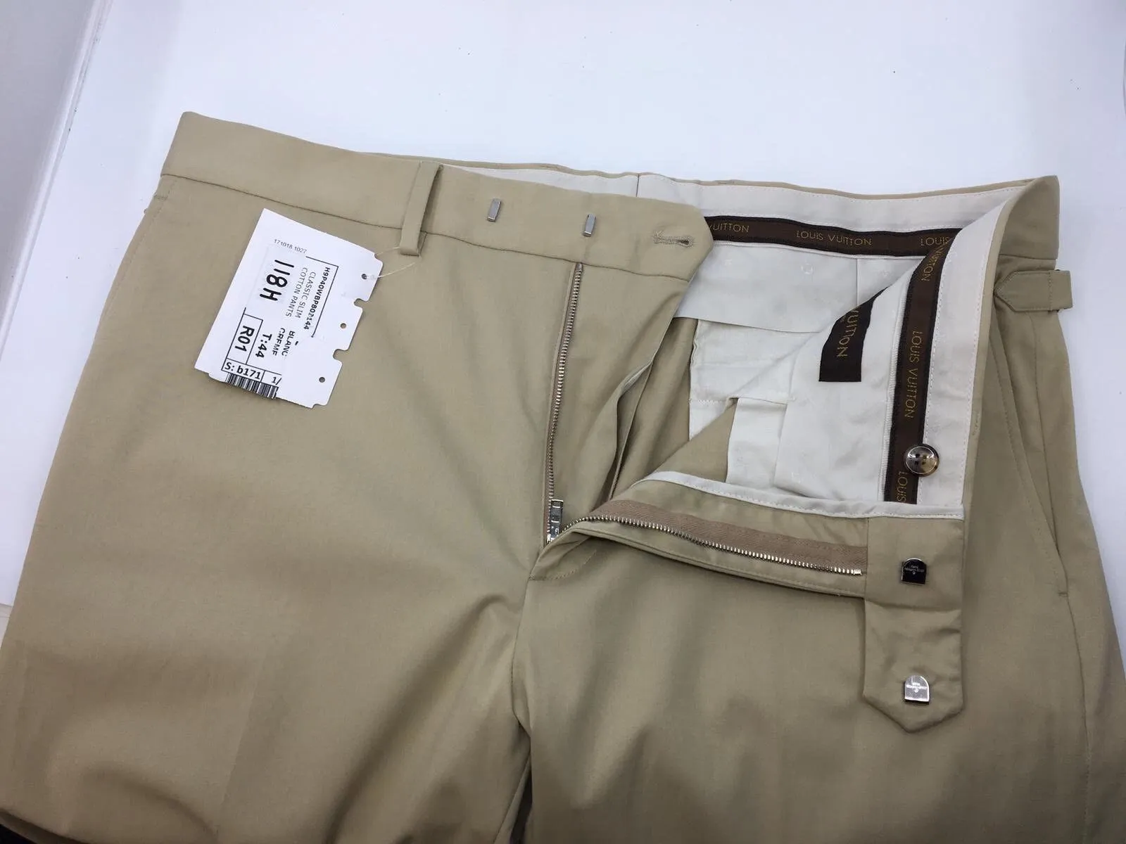 Classic Slim Cotton Pants