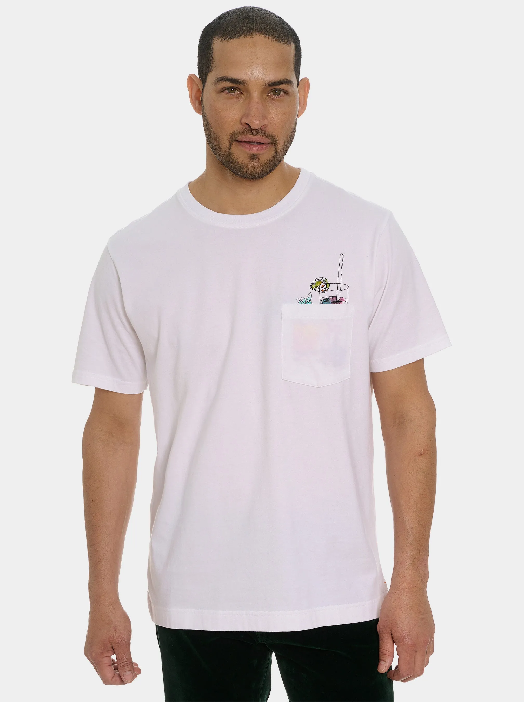 COCKTAIL SPLASH SHORT SLEEVE T-SHIRT
