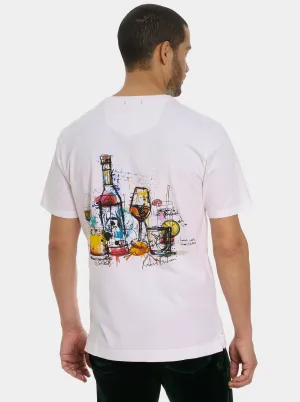 COCKTAIL SPLASH SHORT SLEEVE T-SHIRT